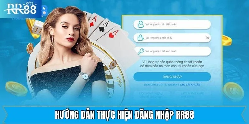Hướng Dẫn Thực Hiện Đăng Nhập RR88 Hướng dẫn thao tác đăng nhập RR88 chi tiết